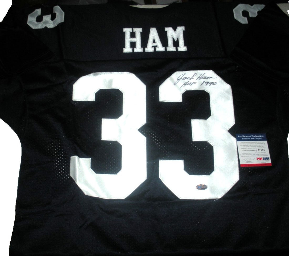 Russell Penn State Lions Jersey Signed by Jack Ham with PSA DNA COA (1 of 2)