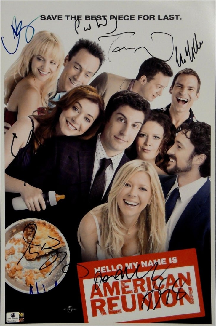 American Reunion 11x17 signed photo Tara Reid GAI authenticated: American Reunion 11x17 signed photo Tara Reid GAI authenticated Pre-owned original 11x17 photograph from American Reunion, signed by Tara Reid. The autograph is authenticated by Global Authentics and 