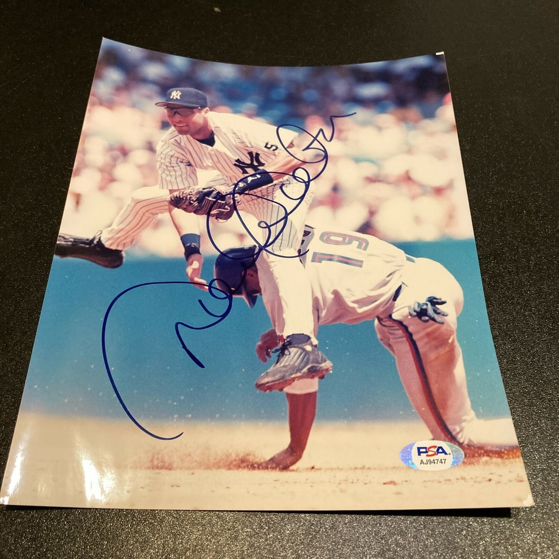 Derek Jeter 1996 Rookie Signed Photo 8 Inch Autograph PSA DNA COA: Derek Jeter 1996 Rookie Signed Photo 8 Inch Autograph PSA DNA COA Celebrate the legacy of baseball legend Derek Jeter with this original 1996 rookie signed photo. This impressive photograph features a