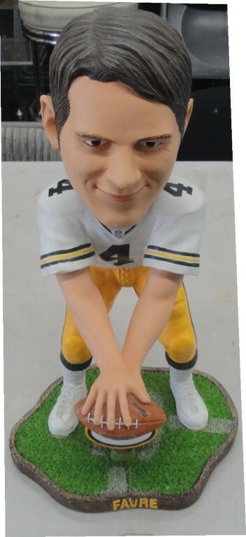 Brett Favre Green Bay Packers White Memorabilia 31 of 100 (1 of 5)