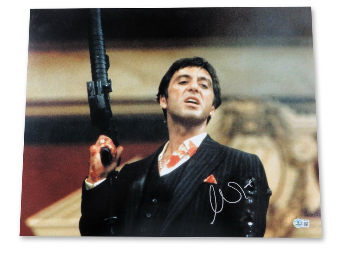 16X20 Scarface Photo Signed by Al Pacino Beckett Authenticated (1 of 4)