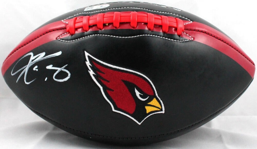 Kyler Murray signed Arizona Cardinals football Beckett hologram black logo ball (1 of 3)