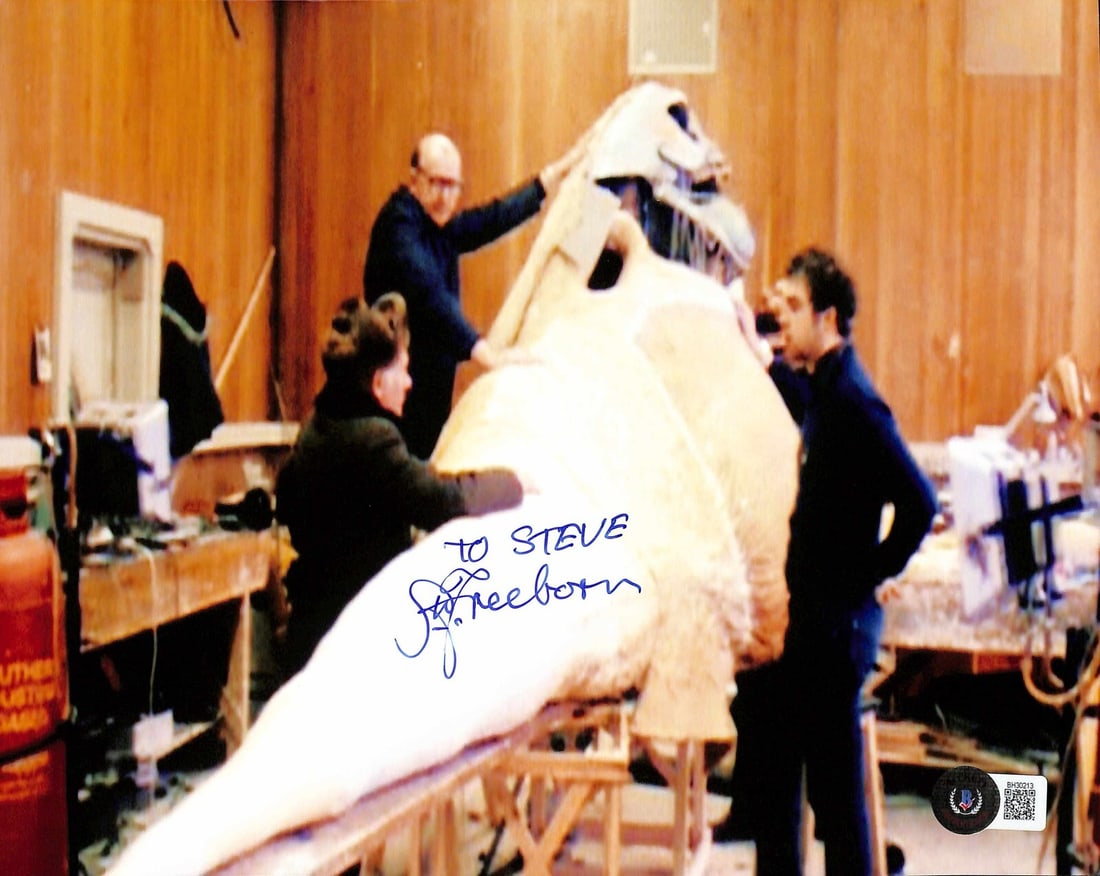 Signed 8x10 Photo Stuart Freeborn Star Wars Beckett Authenticated (1 of 1)