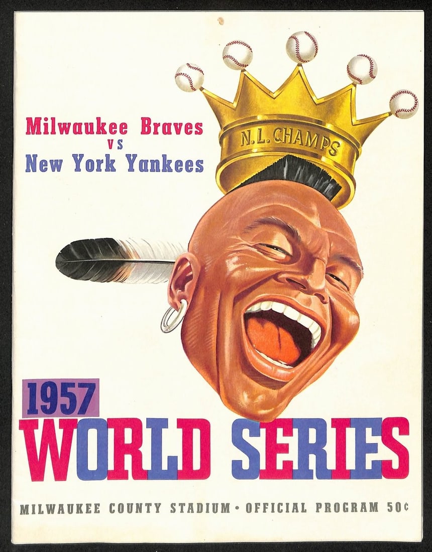 Original 1957 MLB World Series Program Yankees vs Milwaukee Braves: Original 1957 MLB World Series Program Yankees vs Milwaukee Braves Original 1957 World Series program featuring the Milwaukee Braves vs. New York Yankees. This pre-owned MLB collectible is an original