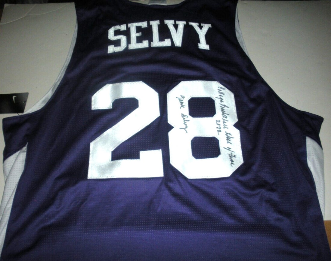 Frank Selvy Signed 2022 Lakers Nike Jersey with COA: Frank Selvy Signed 2022 Lakers Nike Jersey with COA This official licensed Nike jersey features the signature of Frank Selvy, a notable player associated with the Lakers. It is a pre-owned item, certi