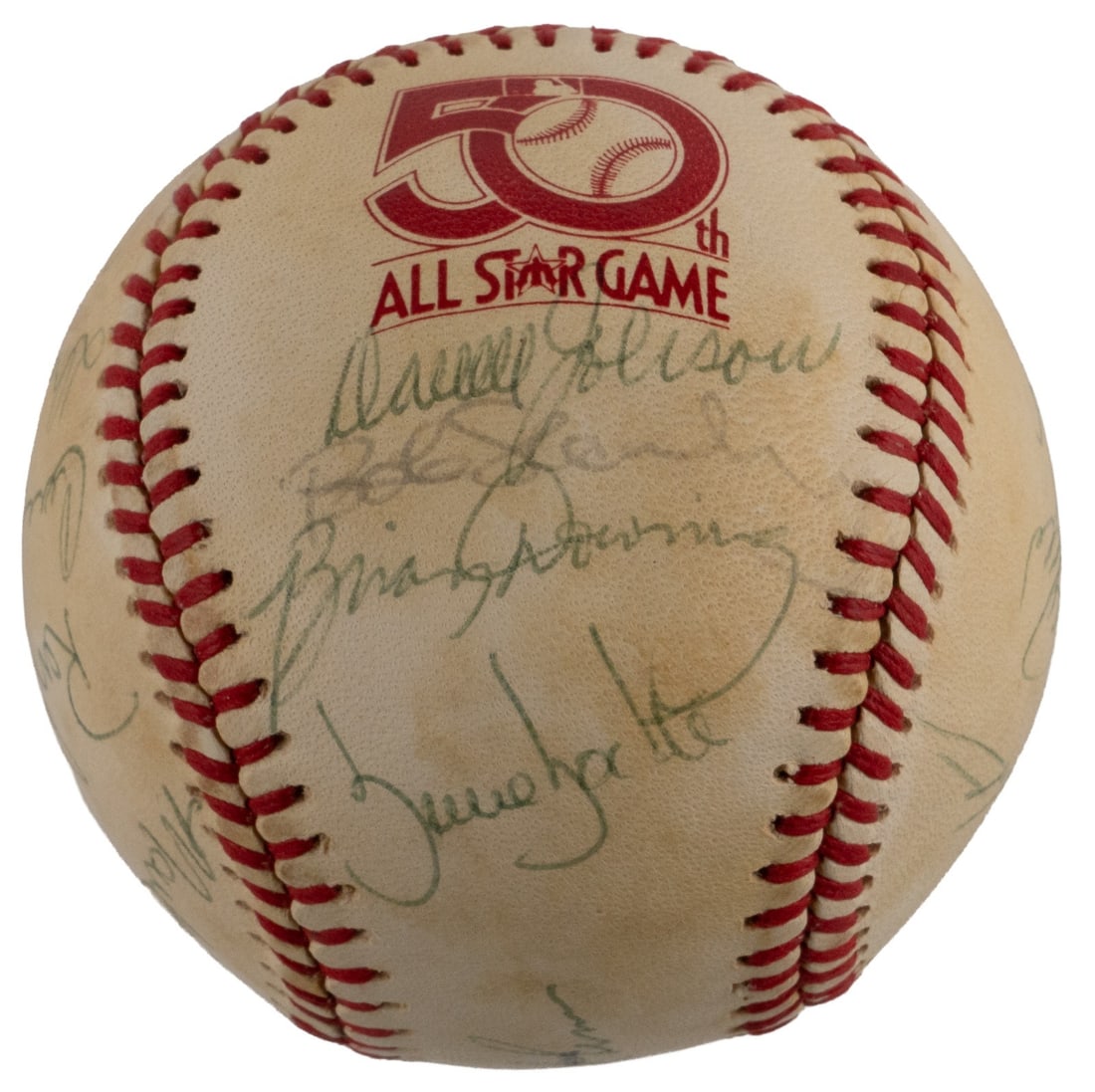 1979 AL All Star Team Signed Baseball with Nolan Ryan PSA DNA LOA (1 of 7)