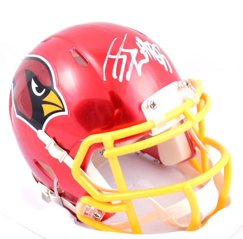 Beckett Authenticated JJ Watt Signed Cardinals Flash Speed Mini Helmet (1 of 3)
