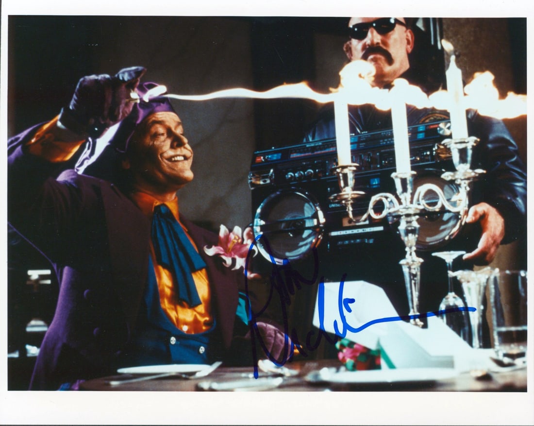 Jack Nicholson Batman signed 8x10 photograph JSA (1 of 5)