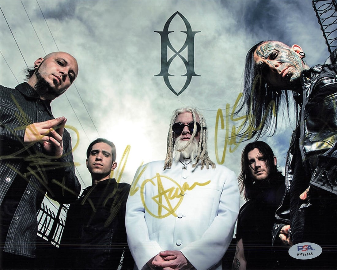PSA DNA authenticated Gemini Syndrome autographed original 8x10 photograph (1 of 1)