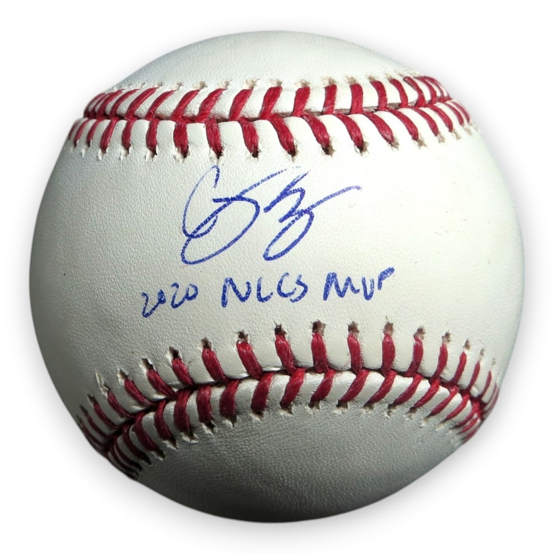 MLB Authenticated Corey Seager Autographed Dodgers Baseball Fanatics Sticker (1 of 2)