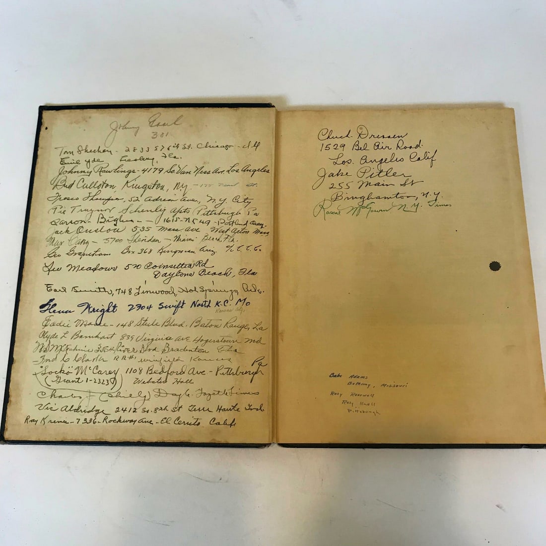 1925 Pittsburgh Pirates World Series Champs Signed Book JSA Authenticated (1 of 10)