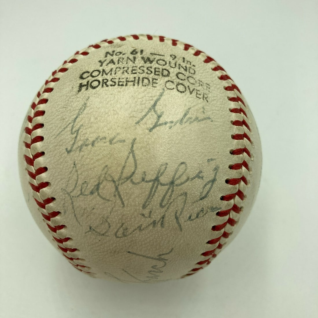 1950s HOF Multi Signed Baseball Roberto Clemente JSA Authenticated - 5