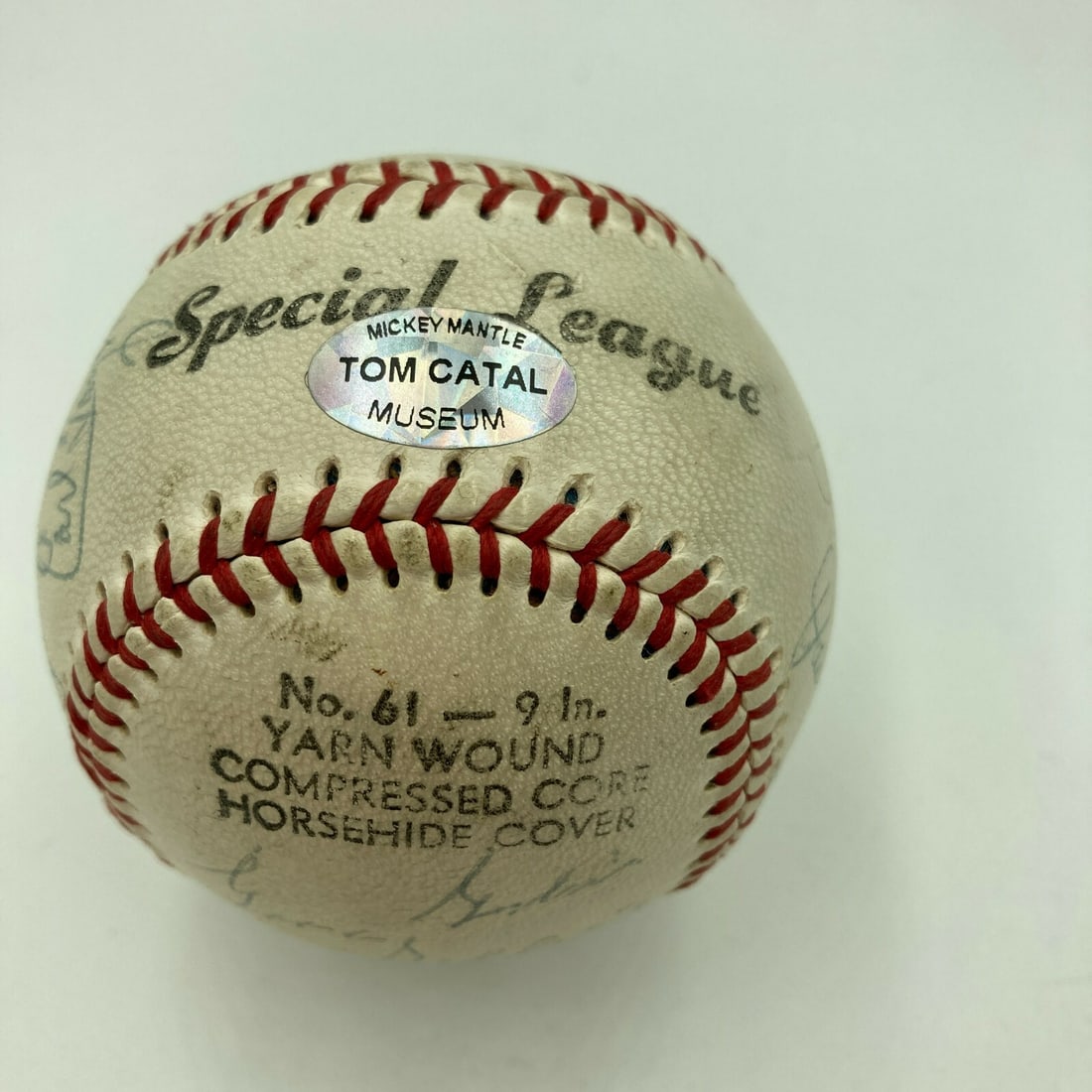 1950s HOF Multi Signed Baseball Roberto Clemente JSA Authenticated - 8