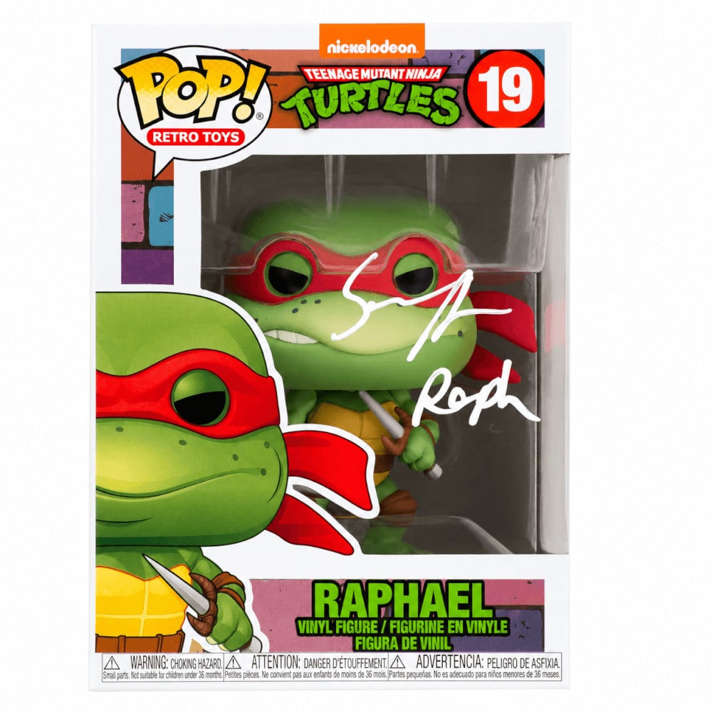 Funko Pop Raphael #19 Signed by Sean Astin with Raph JSA COA (1 of 2)