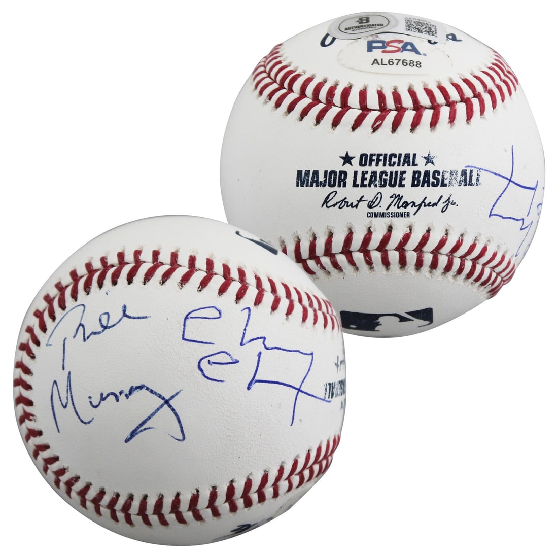 Beckett Authenticated Manfred OML Baseball Signed by Bill Murray Chevy Chase (1 of 7)