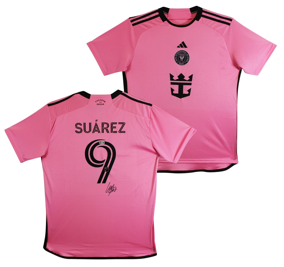 Luis Suarez signed Inter Miami CF Adidas jersey Beckett witnessed (1 of 5)