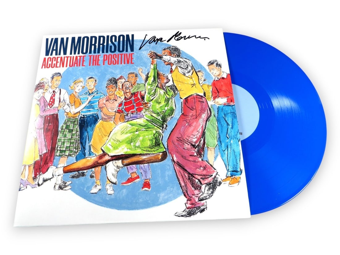 Van Morrison Signed Album Cover with Beckett Authentication (1 of 4)