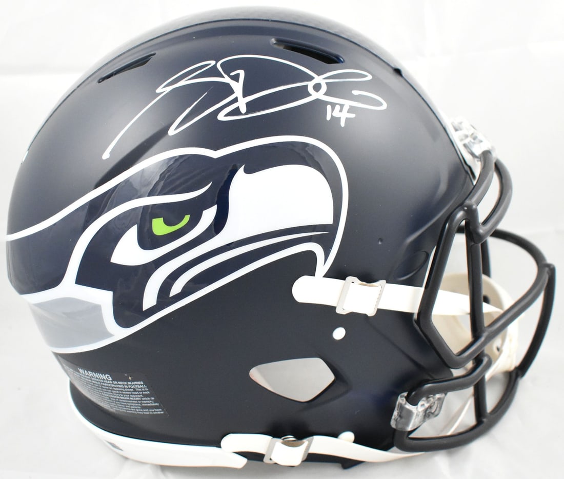Beckett Witness Sam Darnold signed Seahawks full size Speed Authentic helmet (1 of 6)