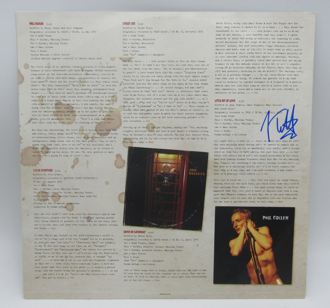 Autographed Def Leppard Yeah album cover Joe Elliott JSA certified: Autographed Def Leppard Yeah album cover Joe Elliott JSA certified Signed Def Leppard "Yeah" album cover featuring Joe Elliott. This original piece is authenticated by JSA and includes a tamper-proof 