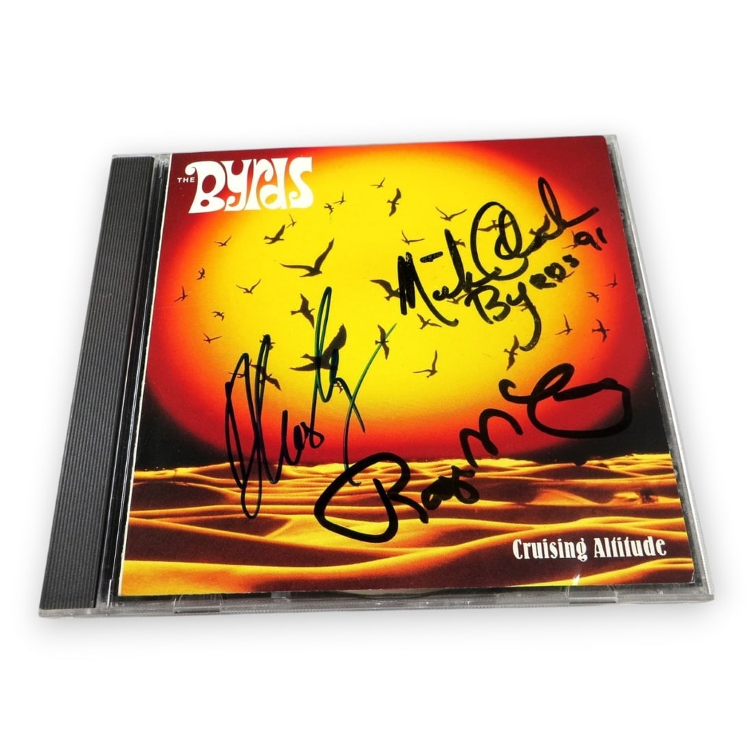 The Byrds CD booklet signed by Crosby McGuinn Clarke Beckett authenticated (1 of 3)