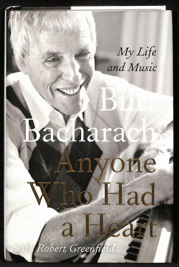 Burt Bacharach Signed Anyone Who Had a Heart Book JSA Authenticated (1 of 3)