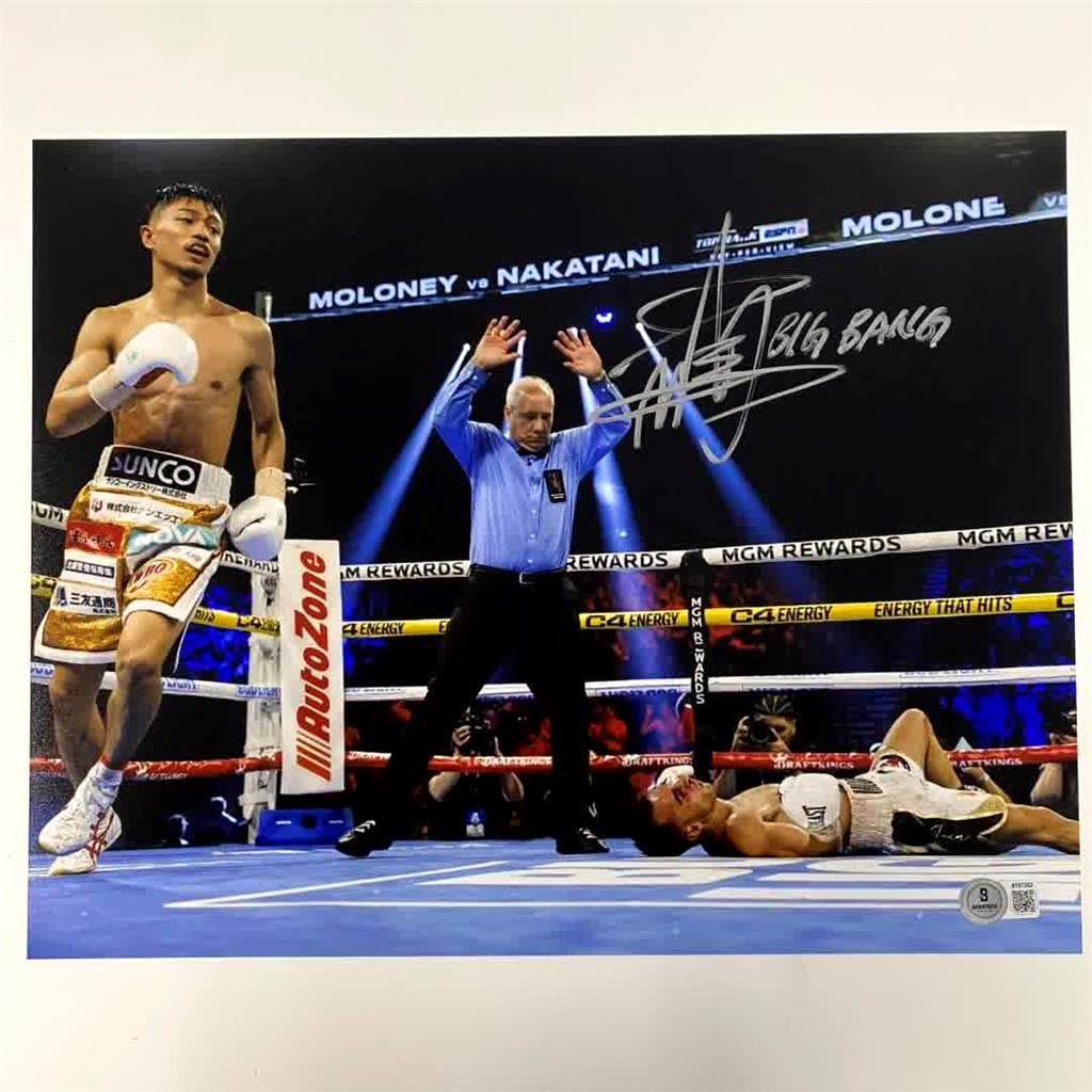 Junto Nakatani autographed Big Bang 11x14 boxing photo Beckett authenticated (1 of 3)
