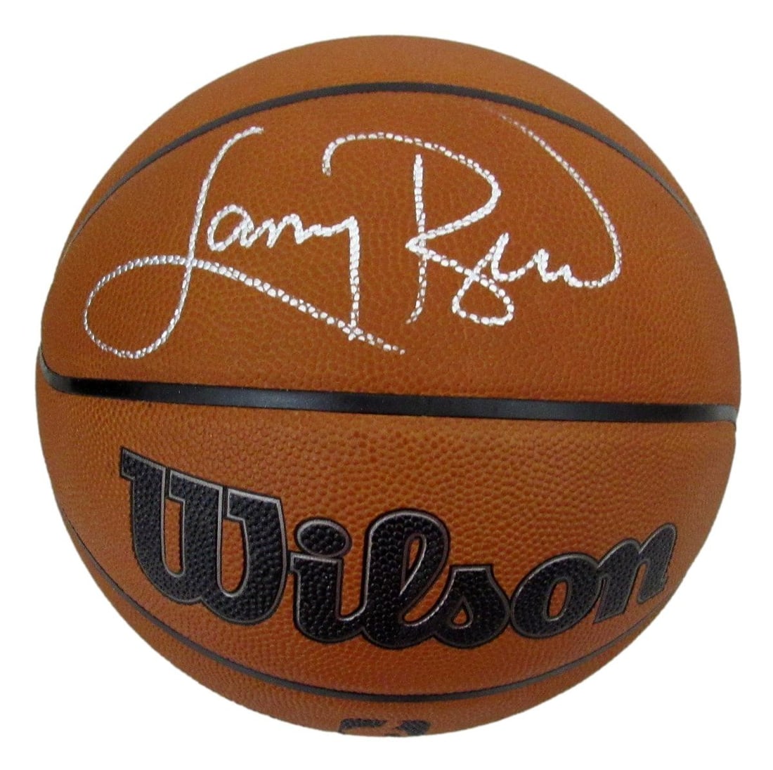 Larry Bird Signed NBA Game Basketball Celtics PSA/DNA Authenticated (1 of 6)