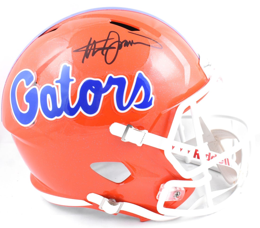 Florida Gators Full Size Helmet Signed by Steve Spurrier Beckett W Authenticated (1 of 5)