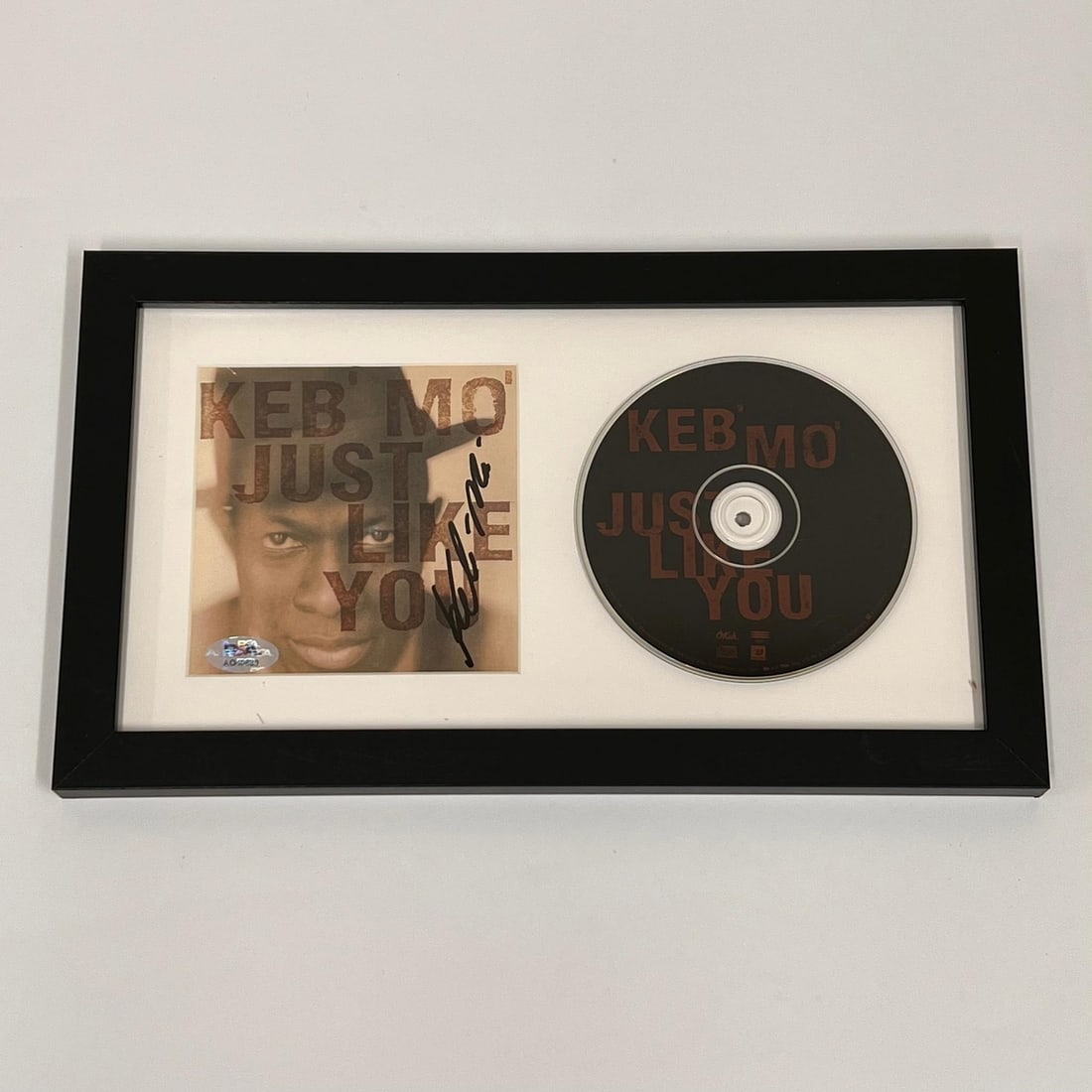 Keb Mo Just Like You Signed Album Cover Framed PSA/DNA Authenticated (1 of 3)