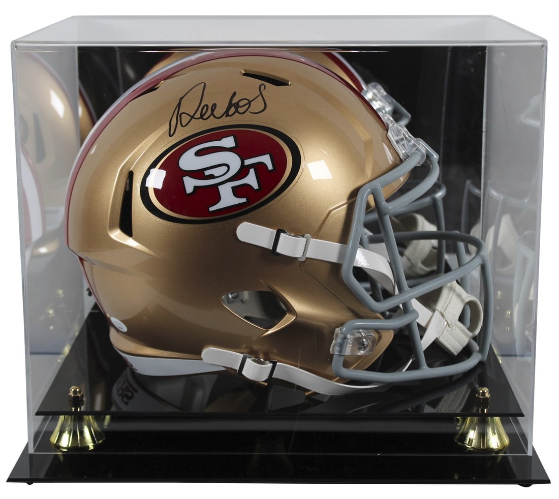 Deebo Samuel Autographed 49ers Full Size Speed Helmet with JSA COA (1 of 4)