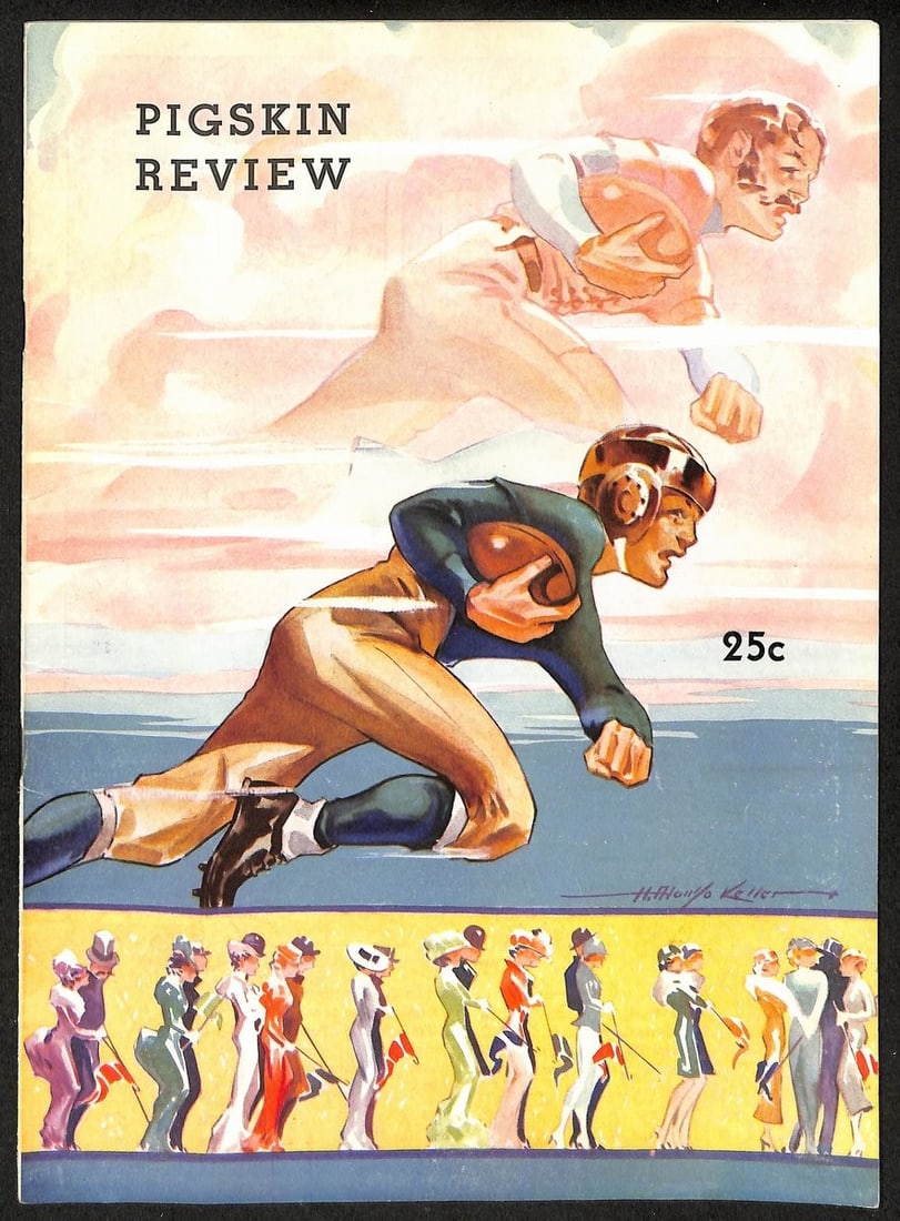 1934 Notre Dame vs USC Vintage Football Game Program Original (1 of 5)