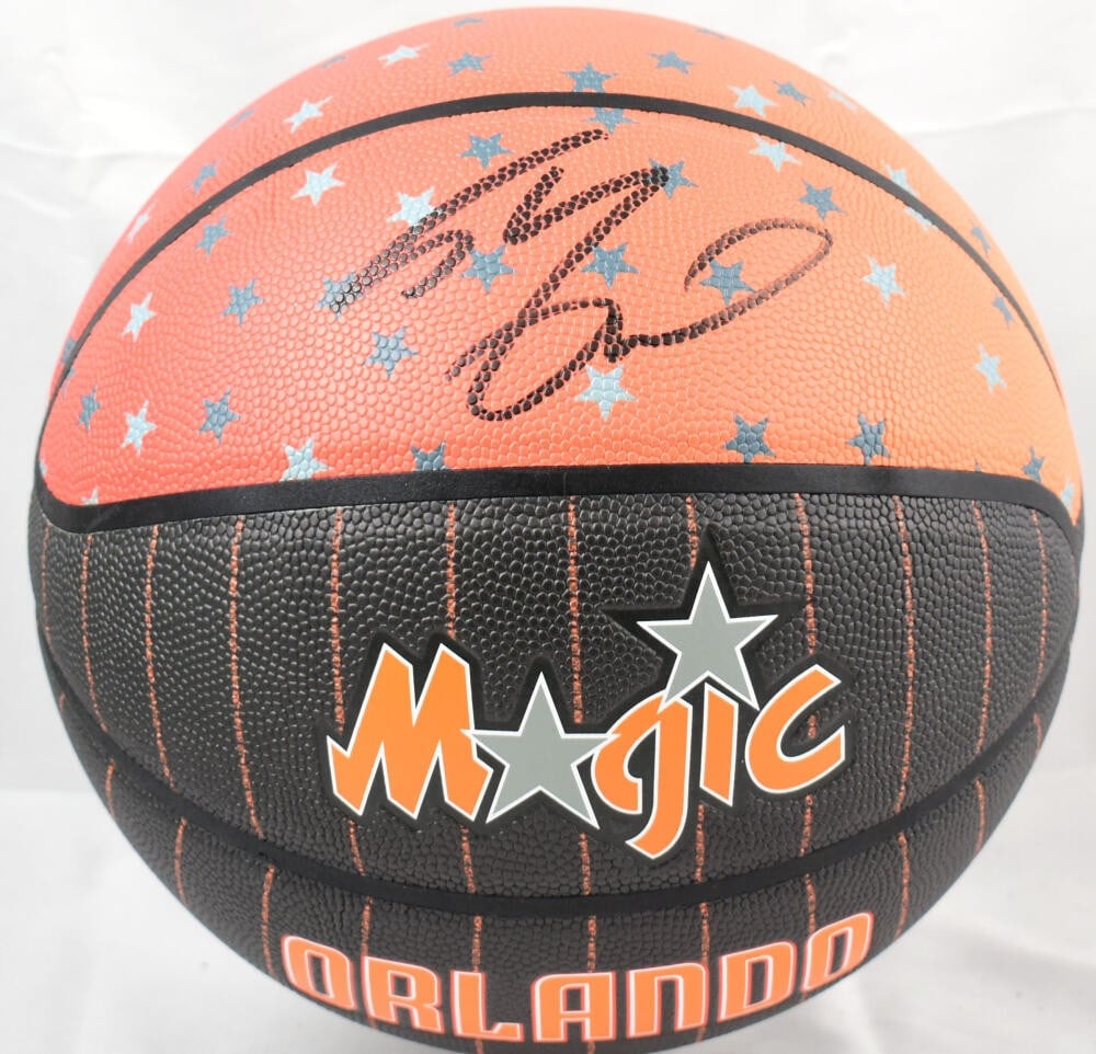 Wilson NBA Magic City Edition Basketball Signed by Shaquille O'Neal Beckett Holo: Wilson NBA Magic City Edition Basketball Signed by Shaquille O'Neal Beckett Holo This Wilson basketball features an original autograph from Shaquille O'Neal and is associated with the Orlando Magic. I