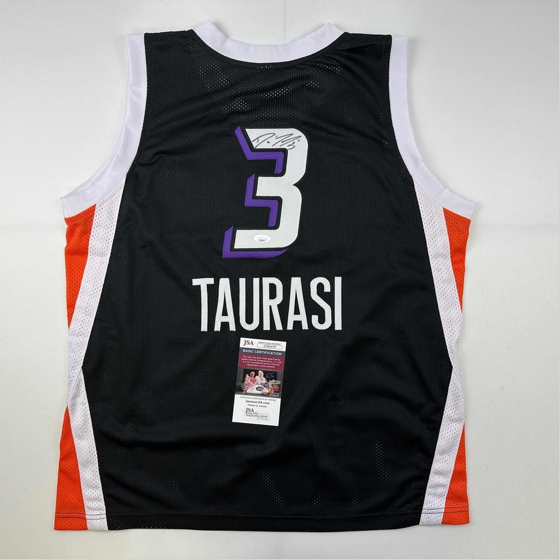 JSA Certified Diana Taurasi Signed Black Custom Basketball Jersey XL (1 of 4)