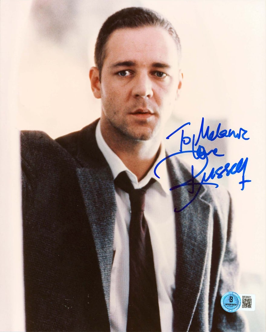 Signed Russell Crowe L.A. Confidential 8x10 Photo BAS (1 of 1)