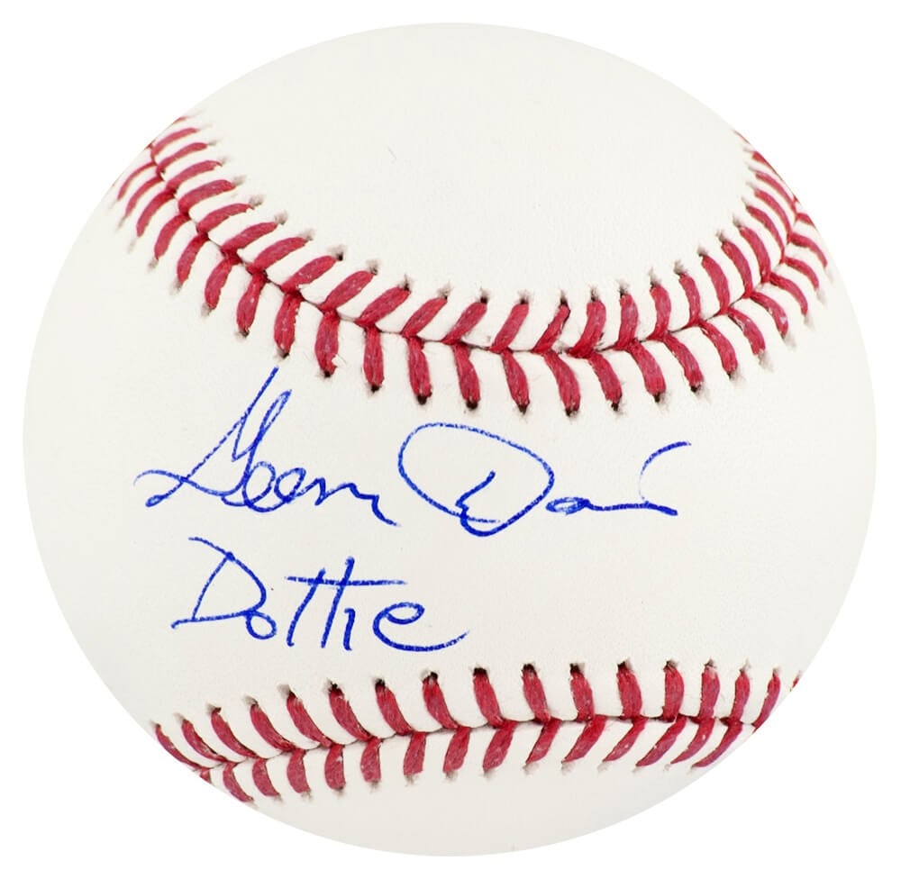 Geena Davis Signed MLB Baseball Dottie A League Of Their Own COA (1 of 1)
