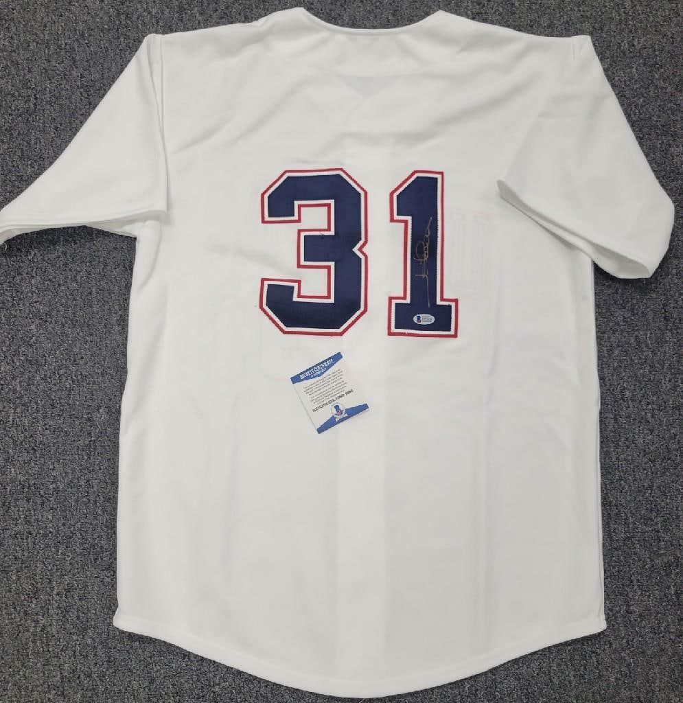 Team USA Baseball Jersey Signed by Jim Abbott Beckett Authenticated (1 of 4)