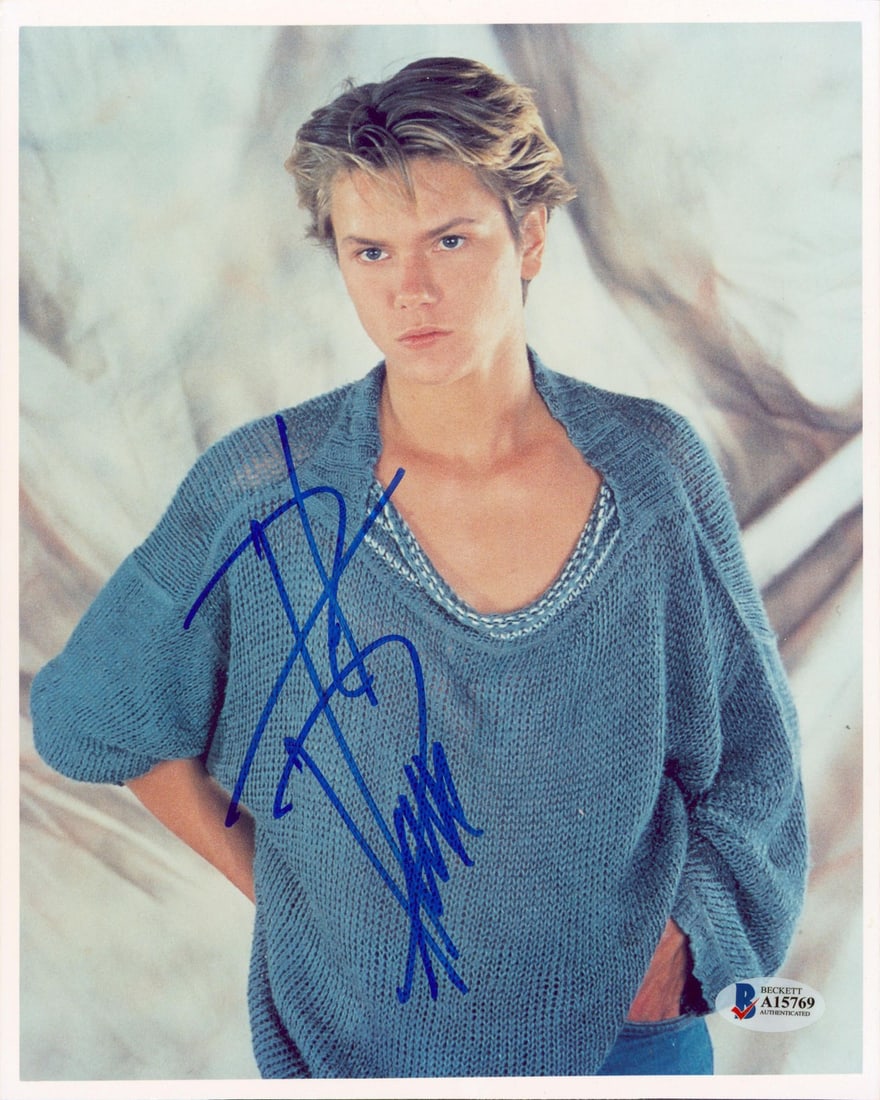 River Phoenix Signed 8x10 Photo Beckett Authenticated Running On Empty (1 of 2)