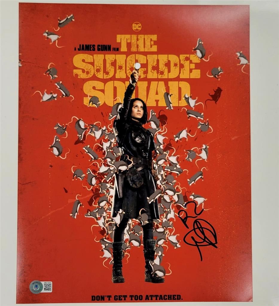 Daniela Melchior Signed 11x14 Suicide Squad Photo Beckett Authenticated: Daniela Melchior Signed 11x14 Suicide Squad Photo Beckett Authenticated Capture a piece of cinematic history with this 11x14 photograph from the movie The Suicide Squad, featuring the bold autograph o