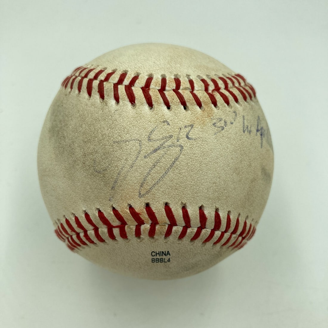 Corey Seager Autographed Game-Used Baseball 3rd Home Run 4-27-13 PSA DNA COA: Corey Seager Autographed Game-Used Baseball 3rd Home Run 4-27-13 PSA DNA COA This is an original game-used baseball from Corey Seager's third home run of the 2013 season, hit on April 27th while playi