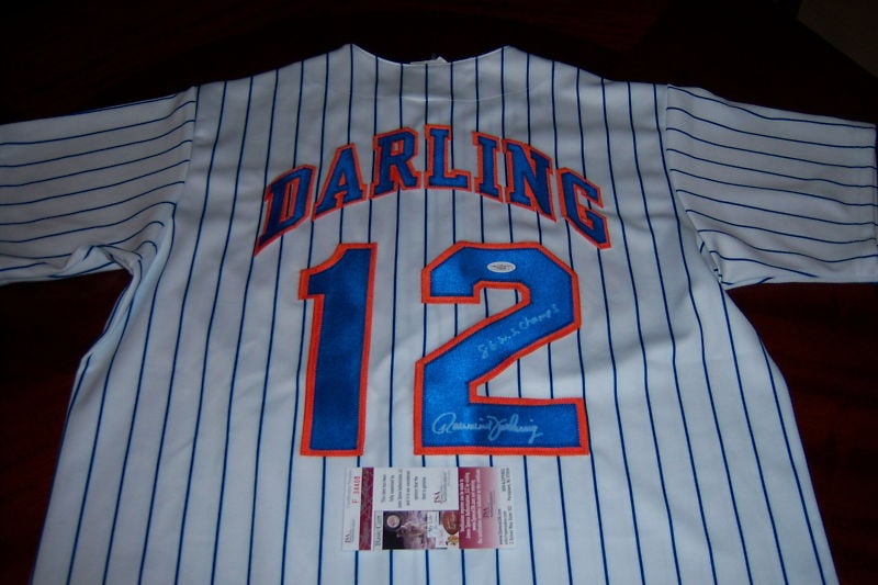 Ron Darling Signed New York Mets Jersey JSA Authenticated (1 of 1)
