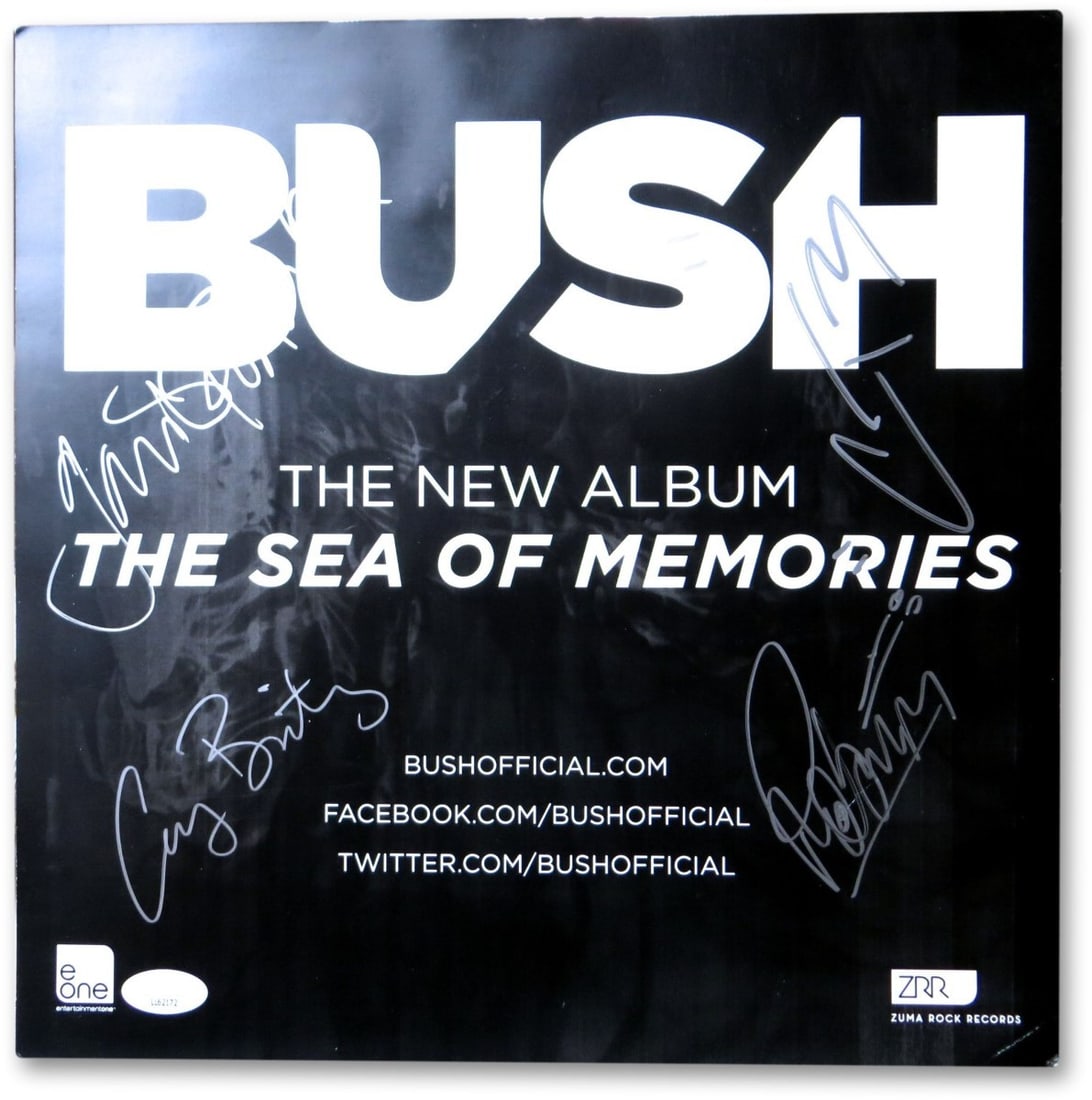 Bush Band Signed Album Promo with JSA Authentication (1 of 4)