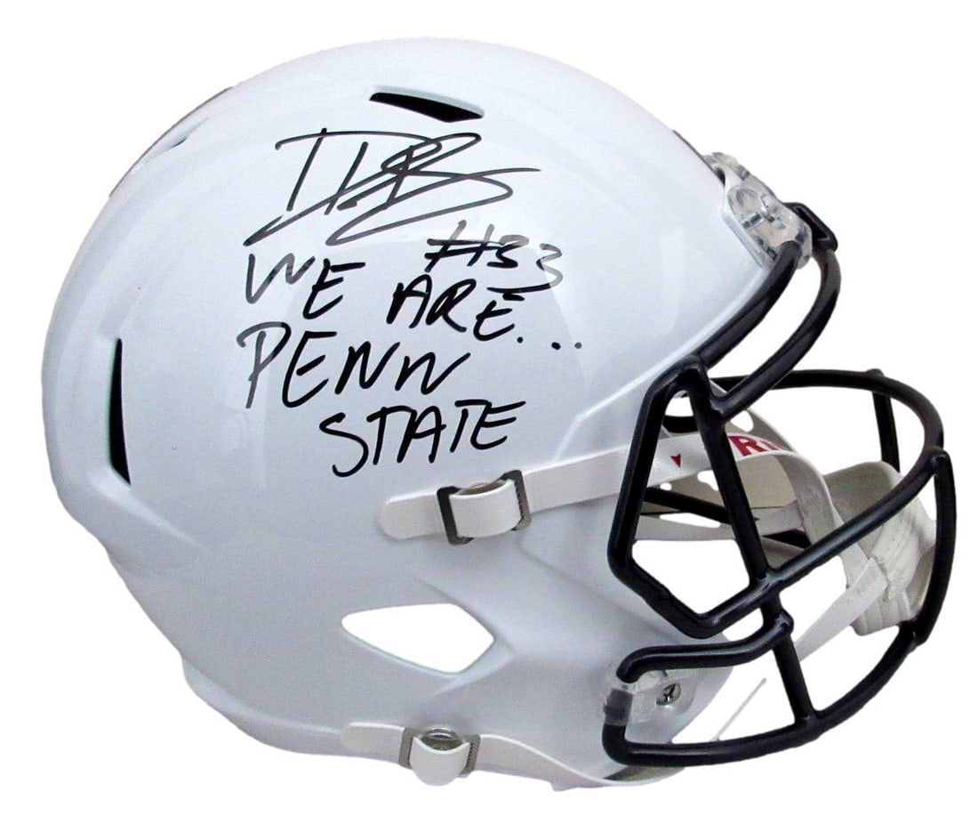 Dani Dennis Sutton Signed Penn State Full Size Helmet JSA Authenticated (1 of 7)