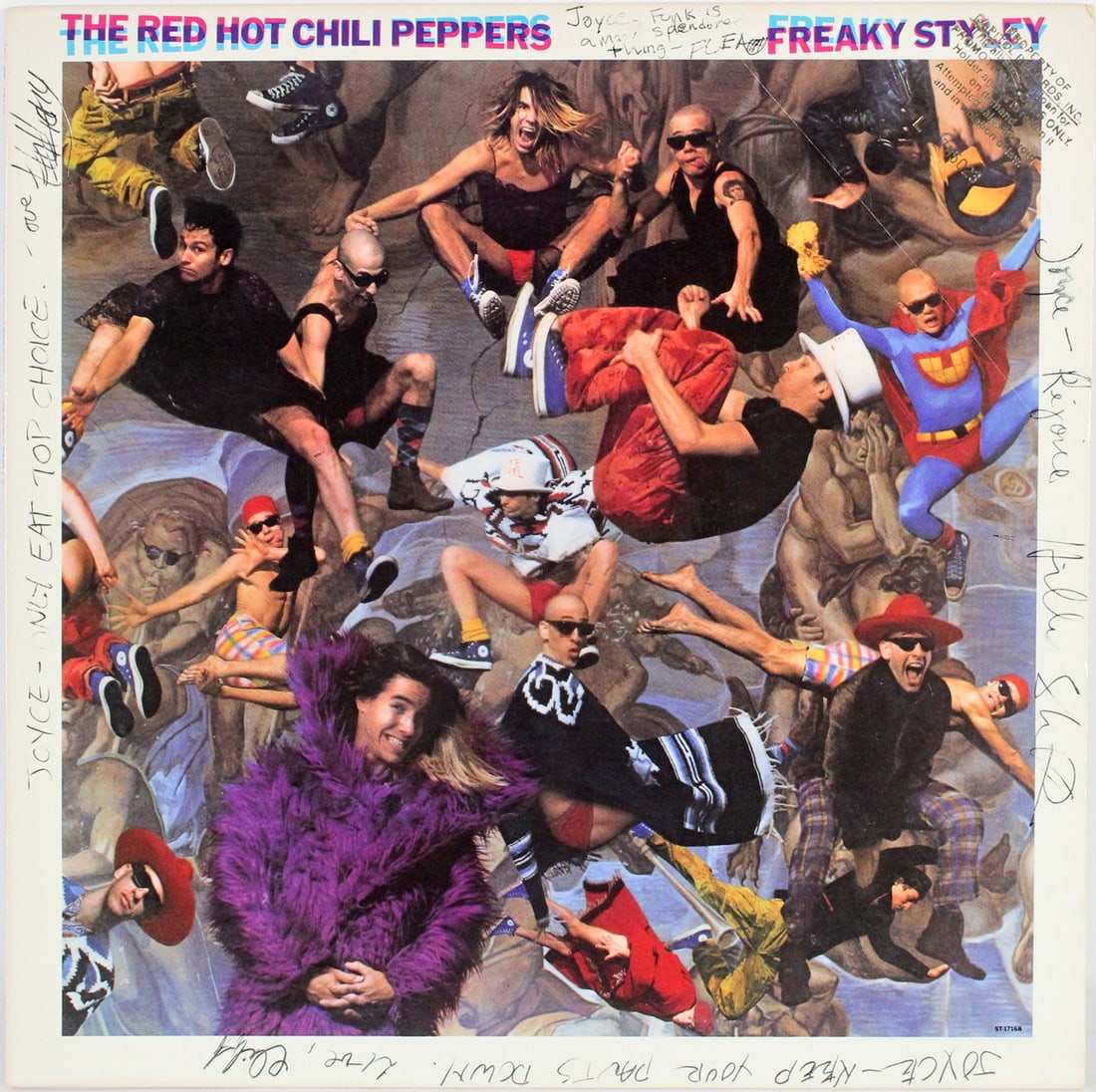 BAS Authenticated Freaky Styley cover signed by Red Hot Chili Peppers (1 of 10)