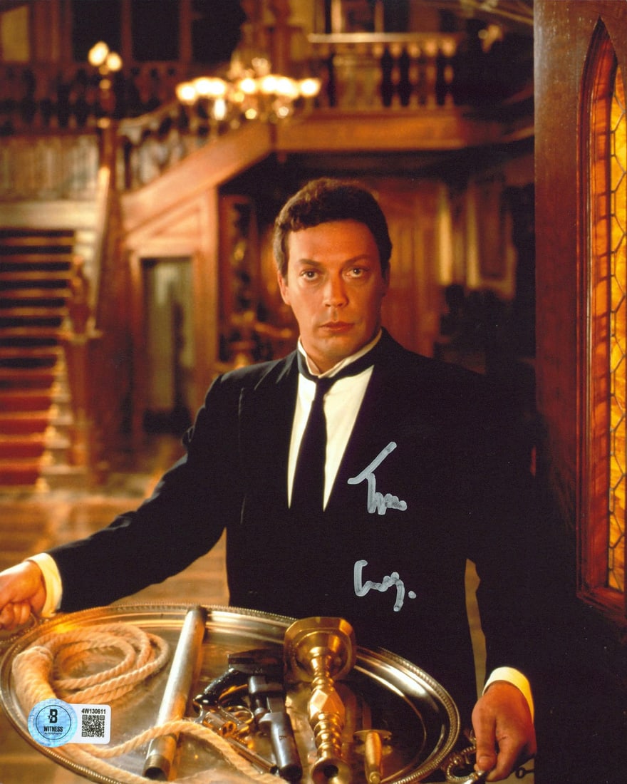 Signed Tim Curry Clue 8x10 Vertical Photo BAS (1 of 1)