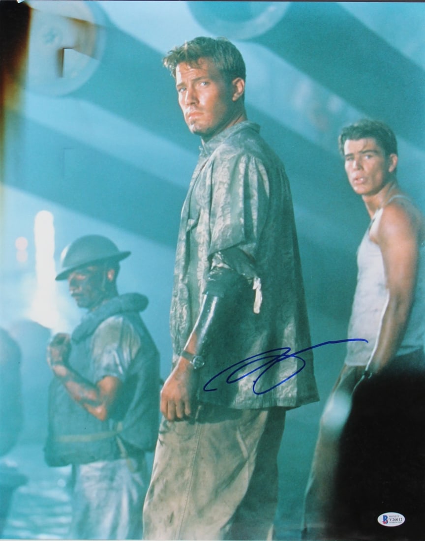 Ben Affleck Signed 16x20 Pearl Harbor Photo Beckett Authenticated (1 of 5)