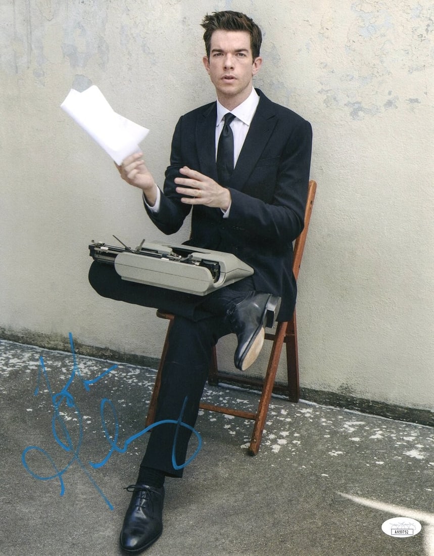 11x14 John Mulaney autographed photograph JSA authenticated (1 of 2)