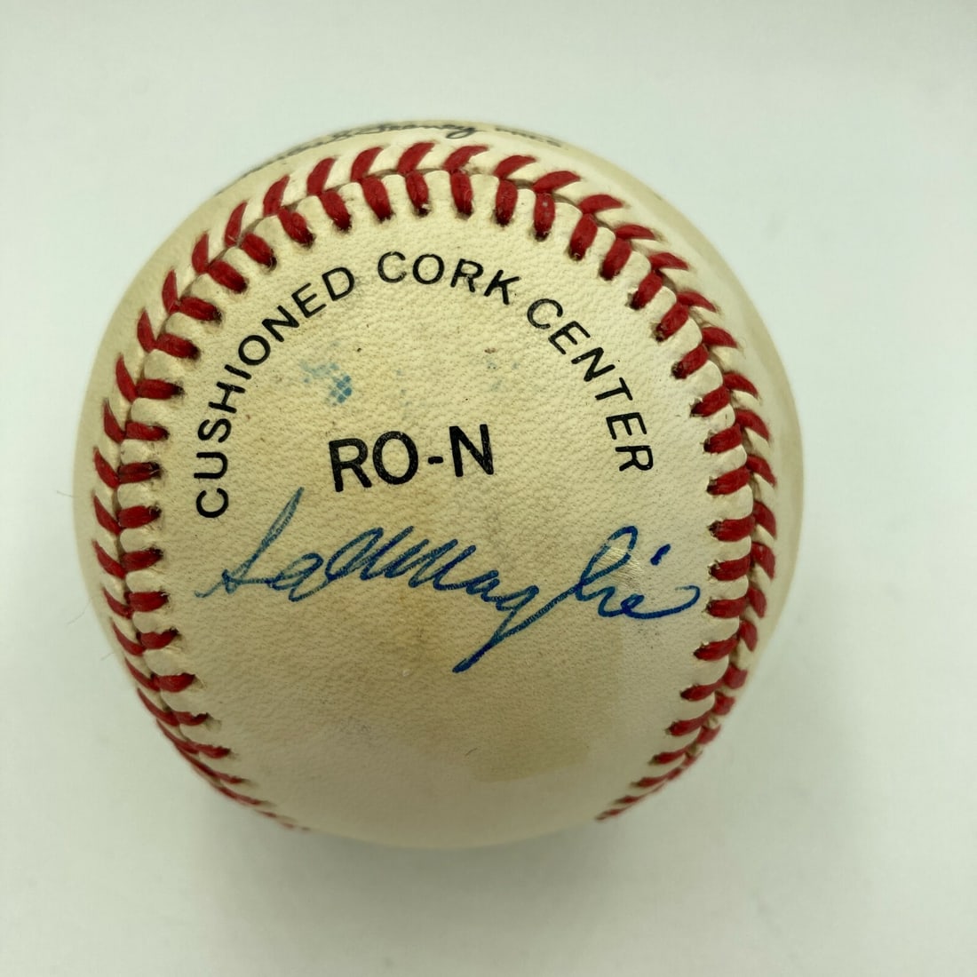 Sal Maglie Signed Vintage National League Baseball PSA DNA Authenticated: Sal Maglie Signed Vintage National League Baseball PSA DNA Authenticated This is a vintage baseball signed by Sal Maglie, featuring an autograph authenticated by Professional Sports Authenticator (PSA