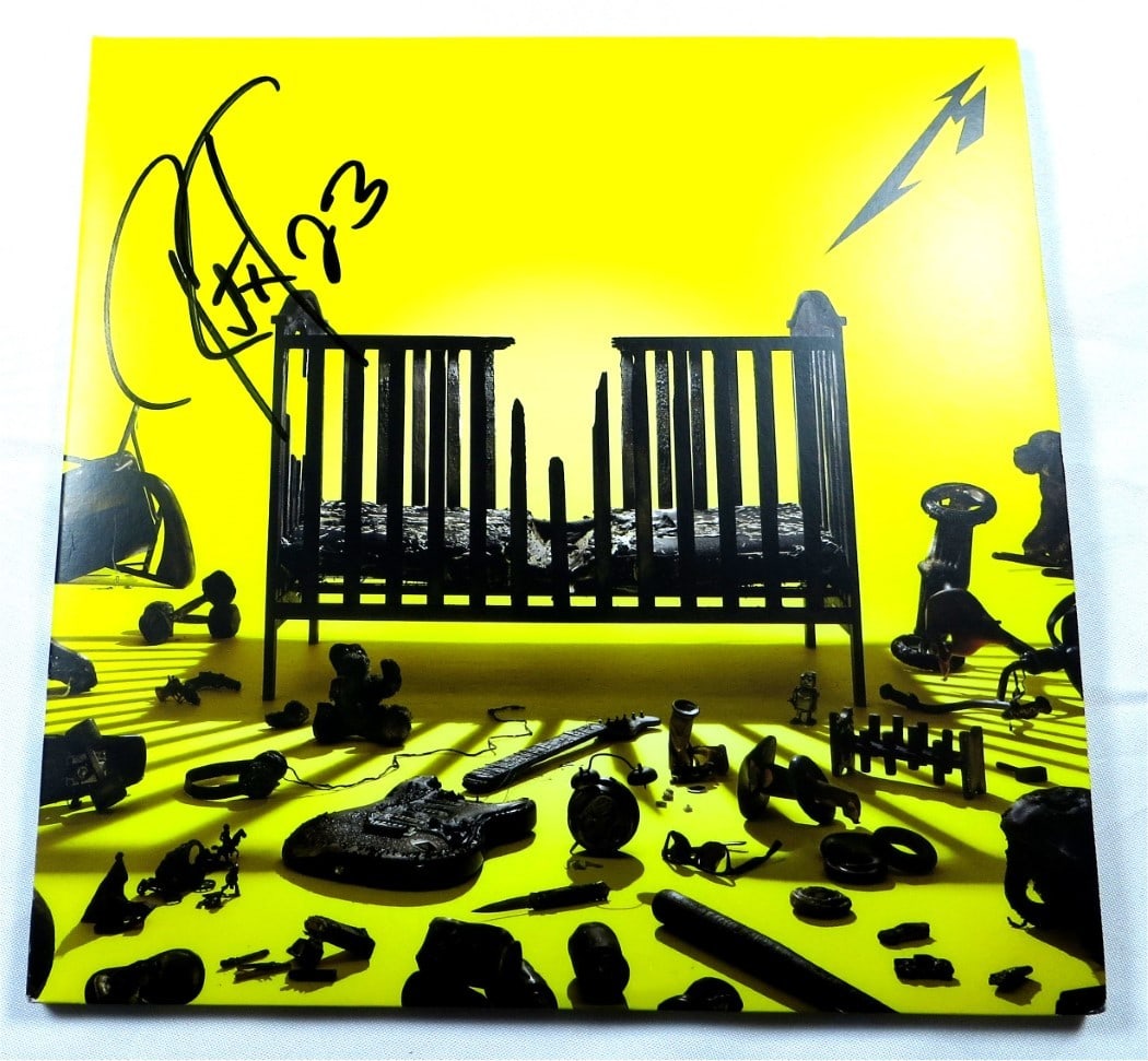Robert Trujillo Signed Metallica 72 Seasons Album Cover JSA Authenticated (1 of 4)