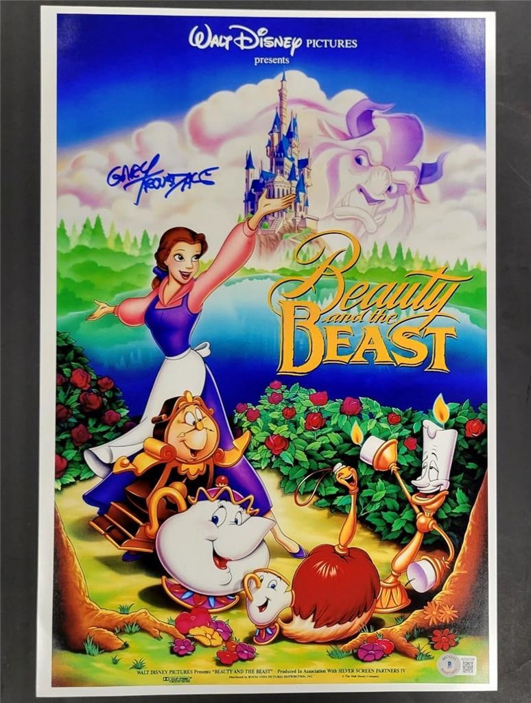 Gary Trousdale Autographed 12x18 Beauty and the Beast Photo BAS Certified: Gary Trousdale Autographed 12x18 Beauty and the Beast Photo BAS Certified This stunning 12x18 poster features a photograph from the beloved Disney movie, Beauty and the Beast, personally signed by