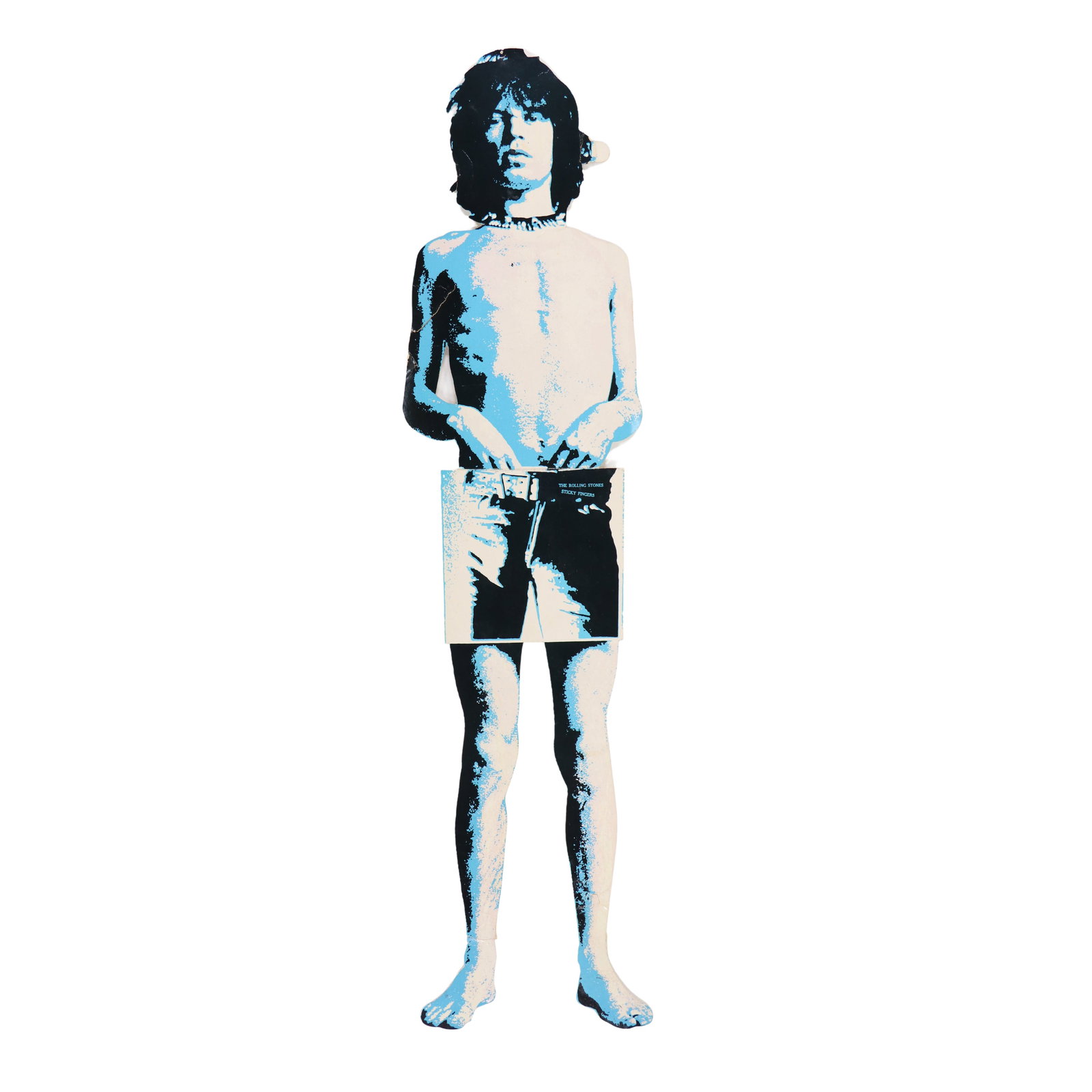 Original 1971 promo display for Rolling Stones Sticky Fingers (1 of 6)